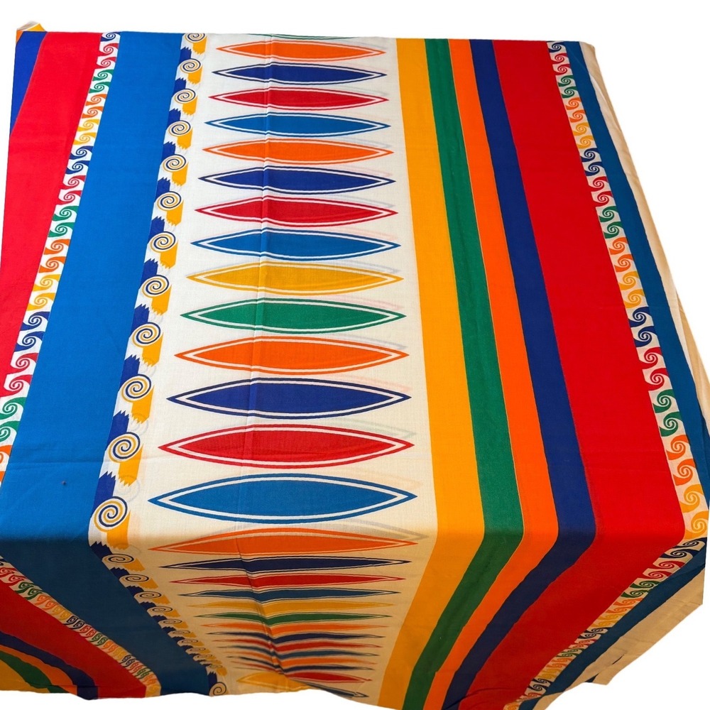 Bold Geometric Stripe Cotton Fabric – 100% Medium Weight Cotton – 2.75 Meters‎